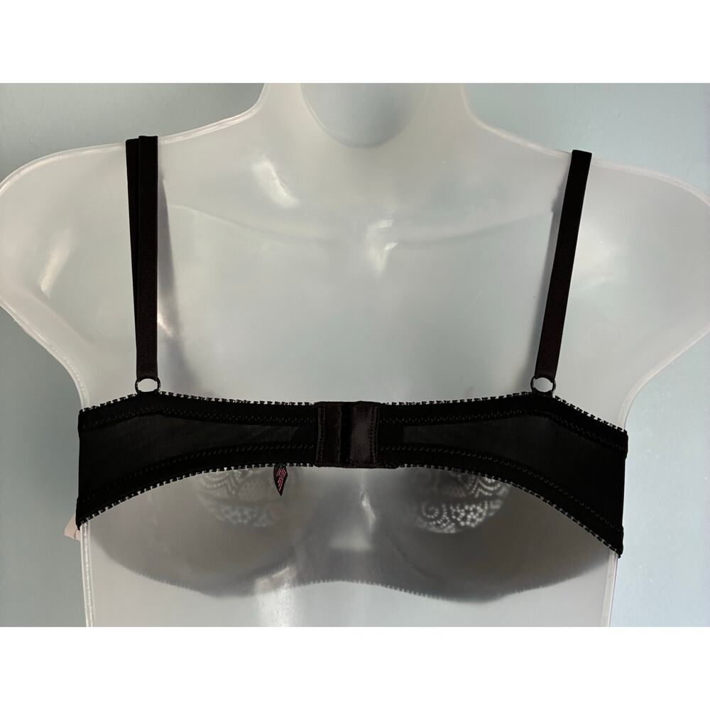 Lace Bra Black Small NWT Dreamgirl - Picture 3 of 10